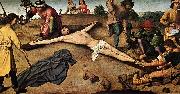 Gerard David Christ Nailed to the Cross oil painting on canvas